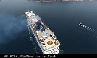 国产游轮航拍视频,航拍下的壮丽巡游画卷