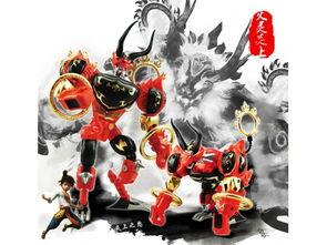 国产神兽变形玩具视频